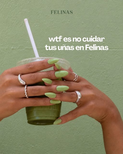Te esperamos en Felinas con todos los cuidados para tus uñas 💚
📸📸📸
🫧🫧🫧
🙄🙄🙄
☕️☕️☕️
🎨🎨🎨
❌❌❌
🧡🍑🦁
🙌🏻👣
❤️🩹🫂