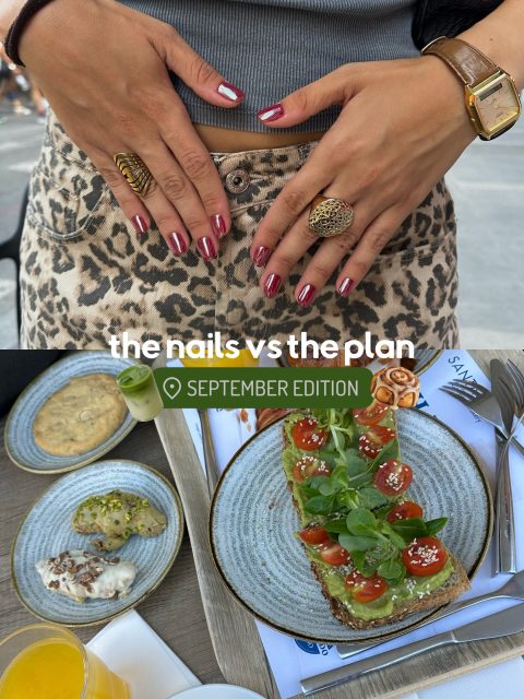 Matching nails de nuestras Mediterranean Felinas 🐅💅🏼🍹